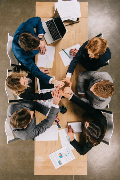 businesspeople teamwork collaboration